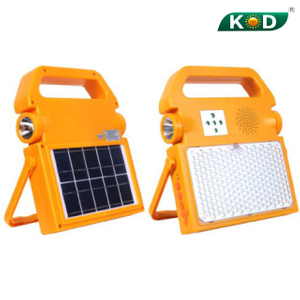bluetooth music solar flood light