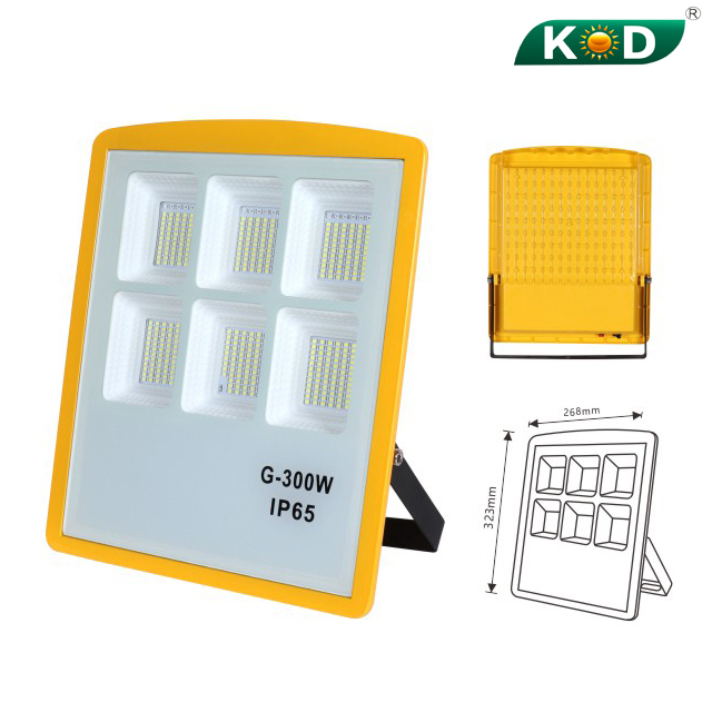portable flood light football