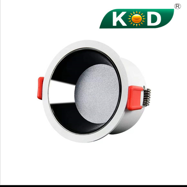 white GZ-75 downlight is wide use in modern design fashion appearance black and white color is simple and elegant