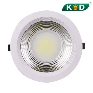 30W cob downlight is wide use in modern design fashion appearance black and white color is simple and elegant