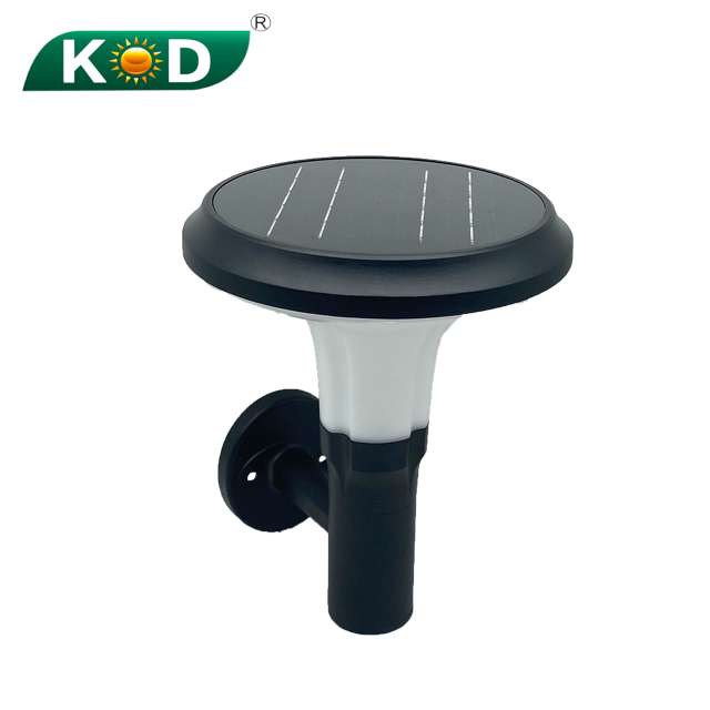 LED outdoor solar garden wall light