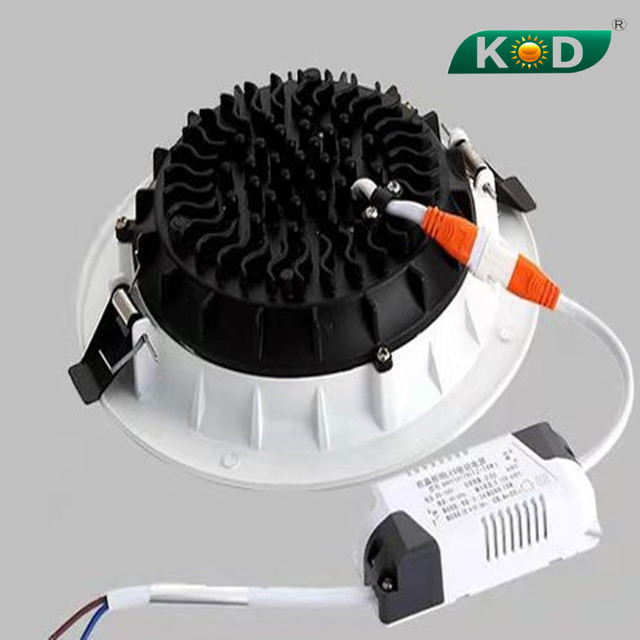 30W cob downlight is wide use in modern design fashion appearance black and white color is simple and elegant